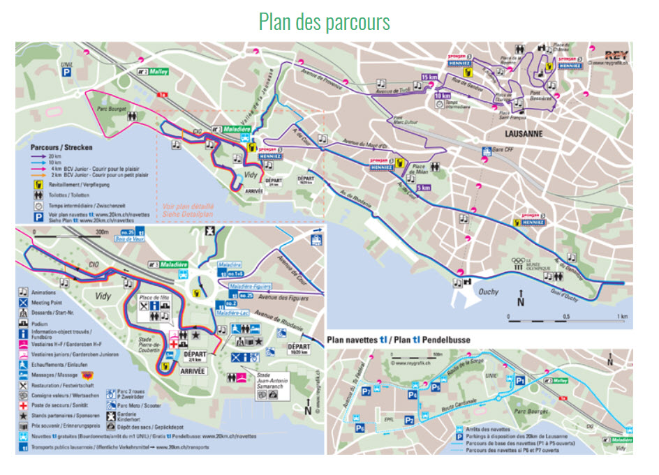 parcours 2 km lausanne